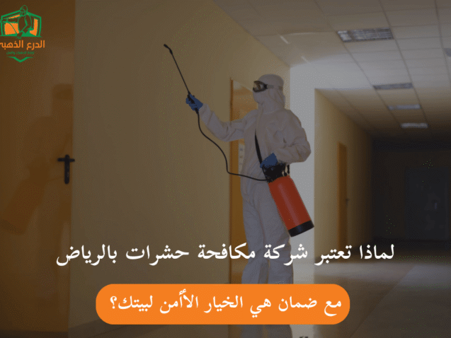 لماذا تعتبر شركة مكافحة حشرات بالرياض مع ضمان هي الخيار الأأمن لبيتك؟